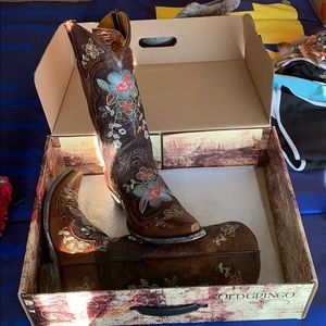 Old Gringo Bonnie Brass Boots 💐🌷